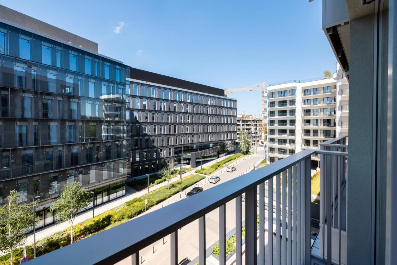 Mokotow Exclusive Business Apartment Warschau Exterior foto